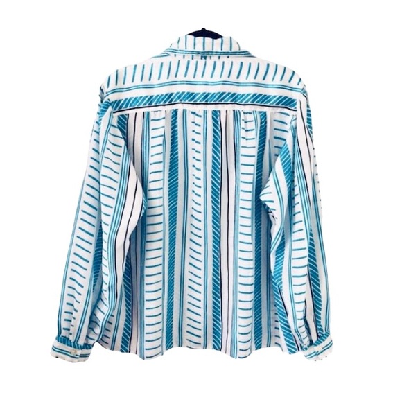 VTG Alfred Dunner Print Button Down Blouse Size 40 (L) - Picture 2 of 15